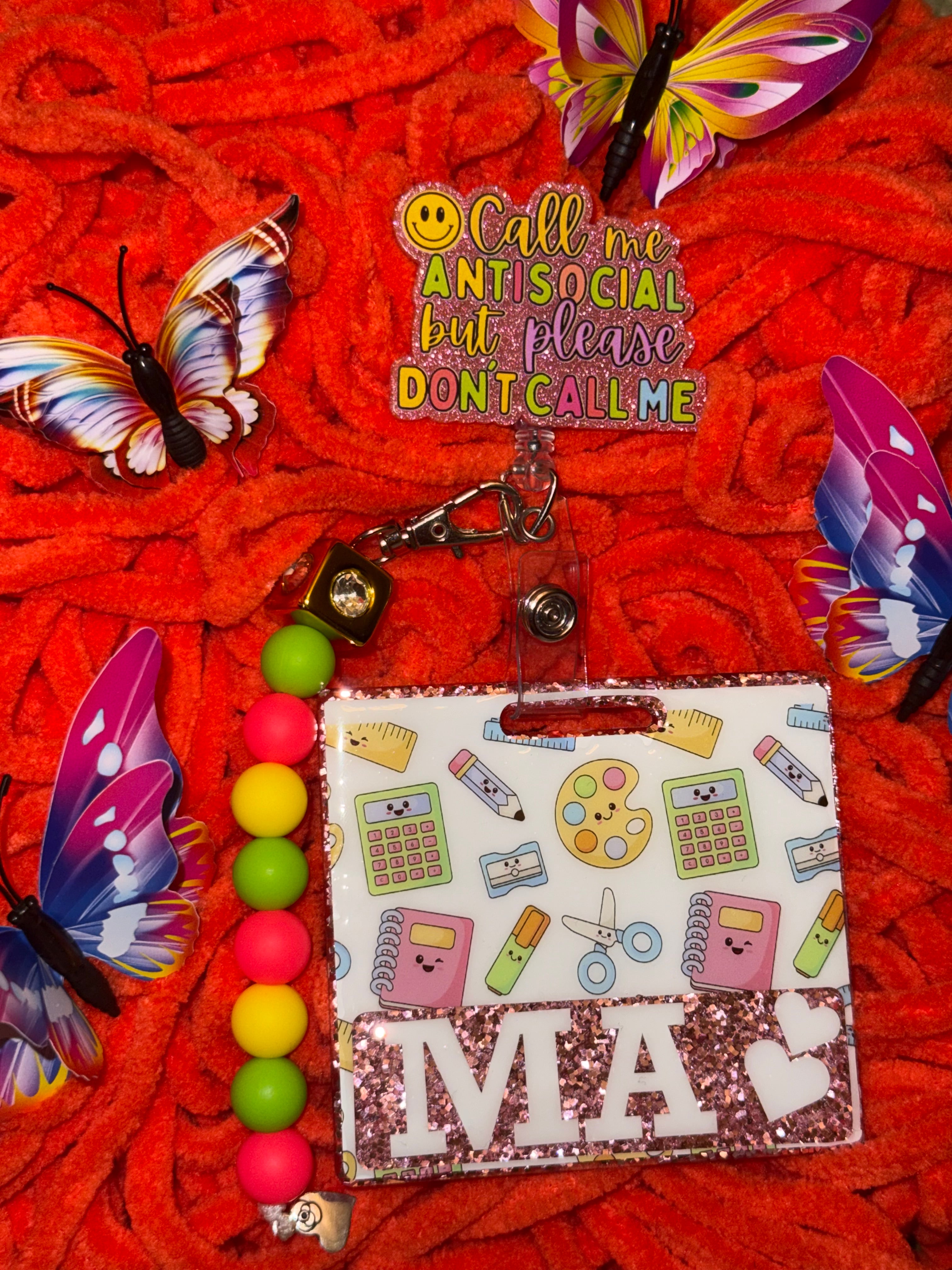 Customized Badge Buddy Set